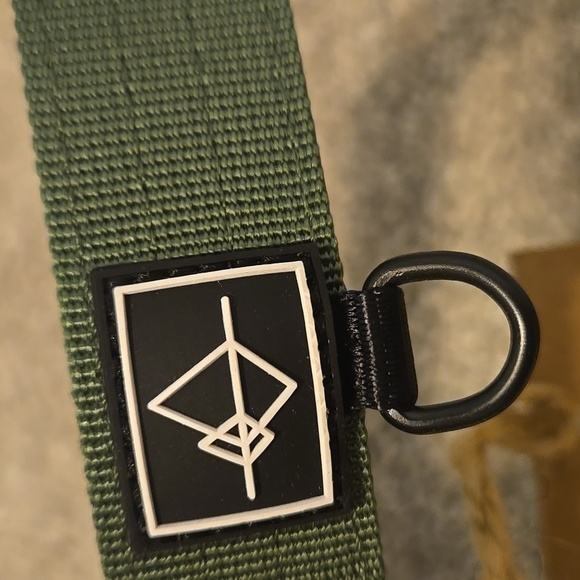 ROAM Green and Black Belt Durable Nylon Dog Collar - Picture 3 of 6